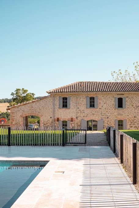 L'Heritier, Maison Climatisee, 12Pers Avec Piscine Βίλα Marzens Εξωτερικό φωτογραφία